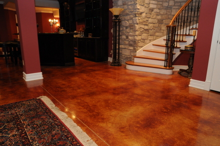 Stained Concrete San Jose Ca Acid Stain Concrete Floors