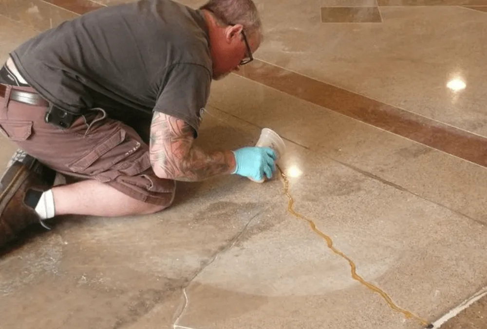concrete floor repair