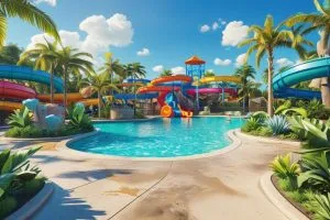 Recreation center pool