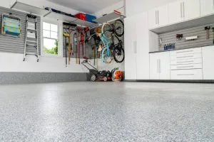workspace epoxy garage floor